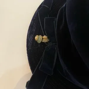 Genevieve | Accessories | Vtg 5s 60s Genevieve Navy Blue 